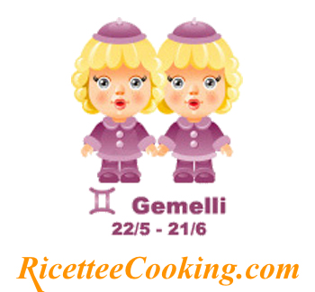 Il segno dei Gemelli in cucina